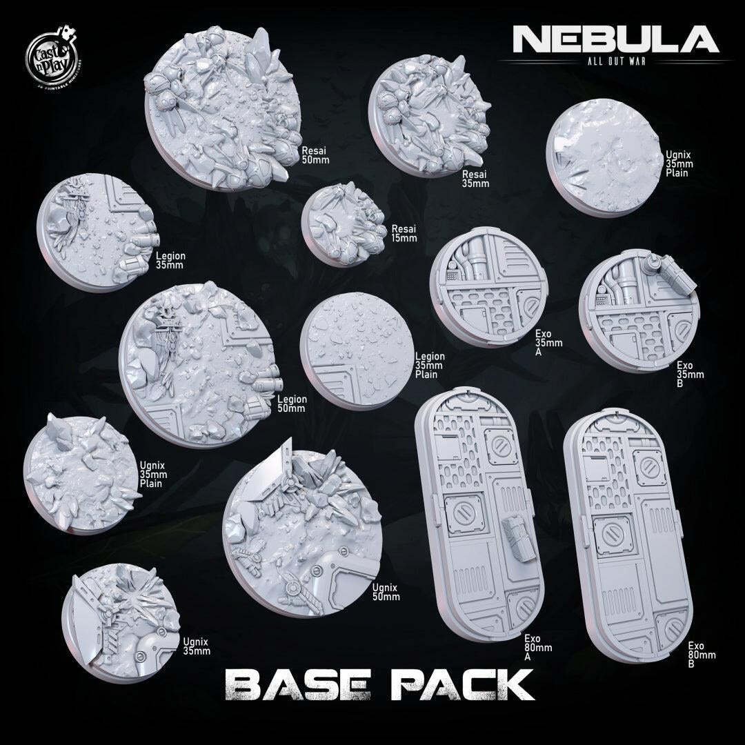 Nebula Bases Pack – Nebula All Out War