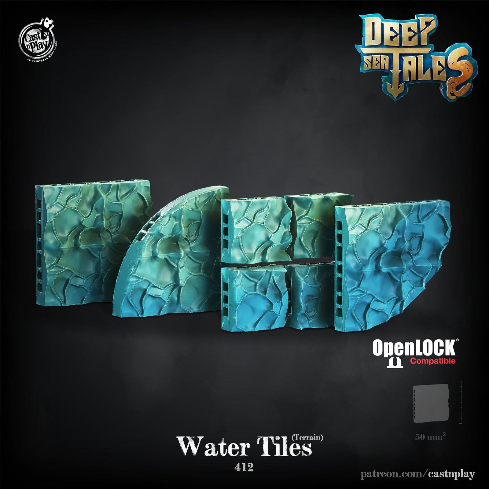 Water Tiles – Deep Sea Tales