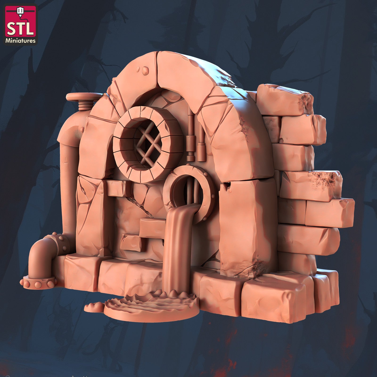 Manhole covers and trolley 28mm scenery