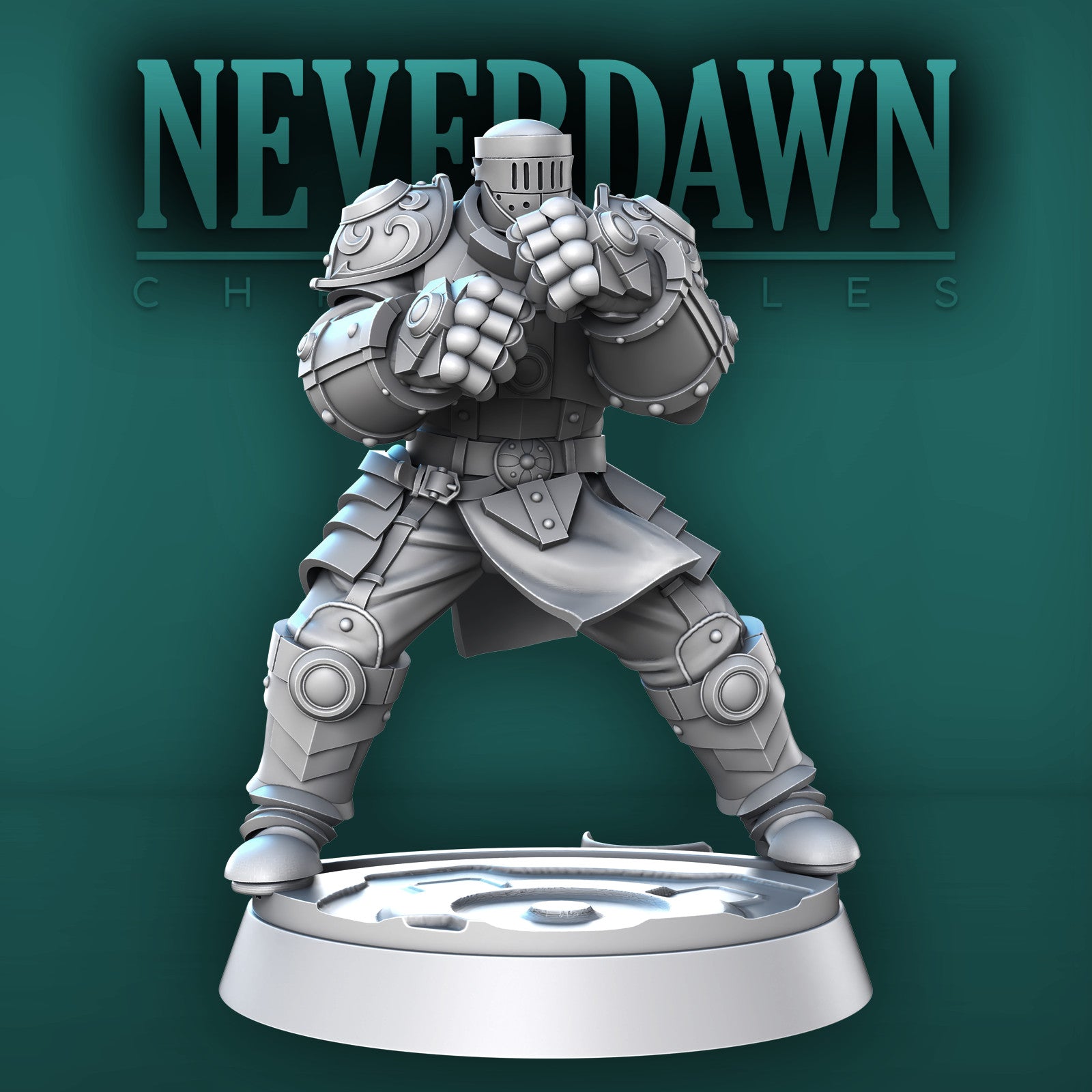 Never Dawn Luminaries Light Fist Unit 28mm miniature