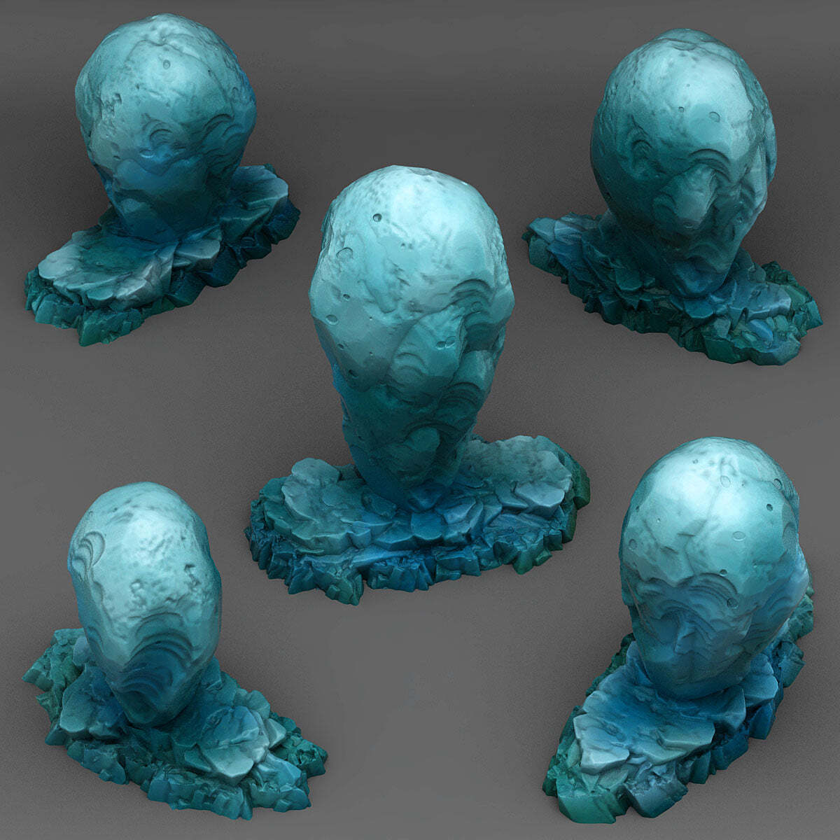Mystical Ice Rocks