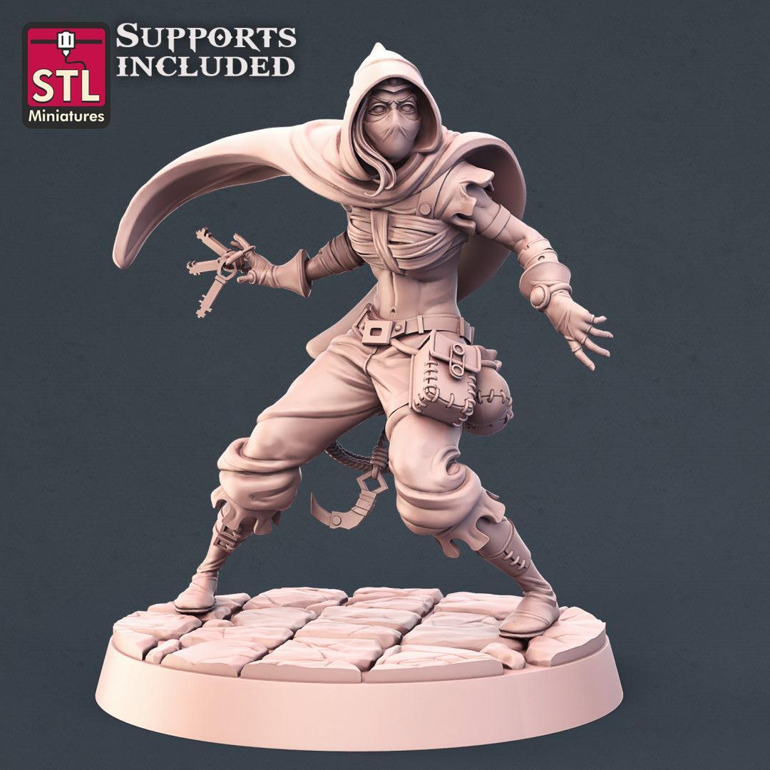 Male thief miniature