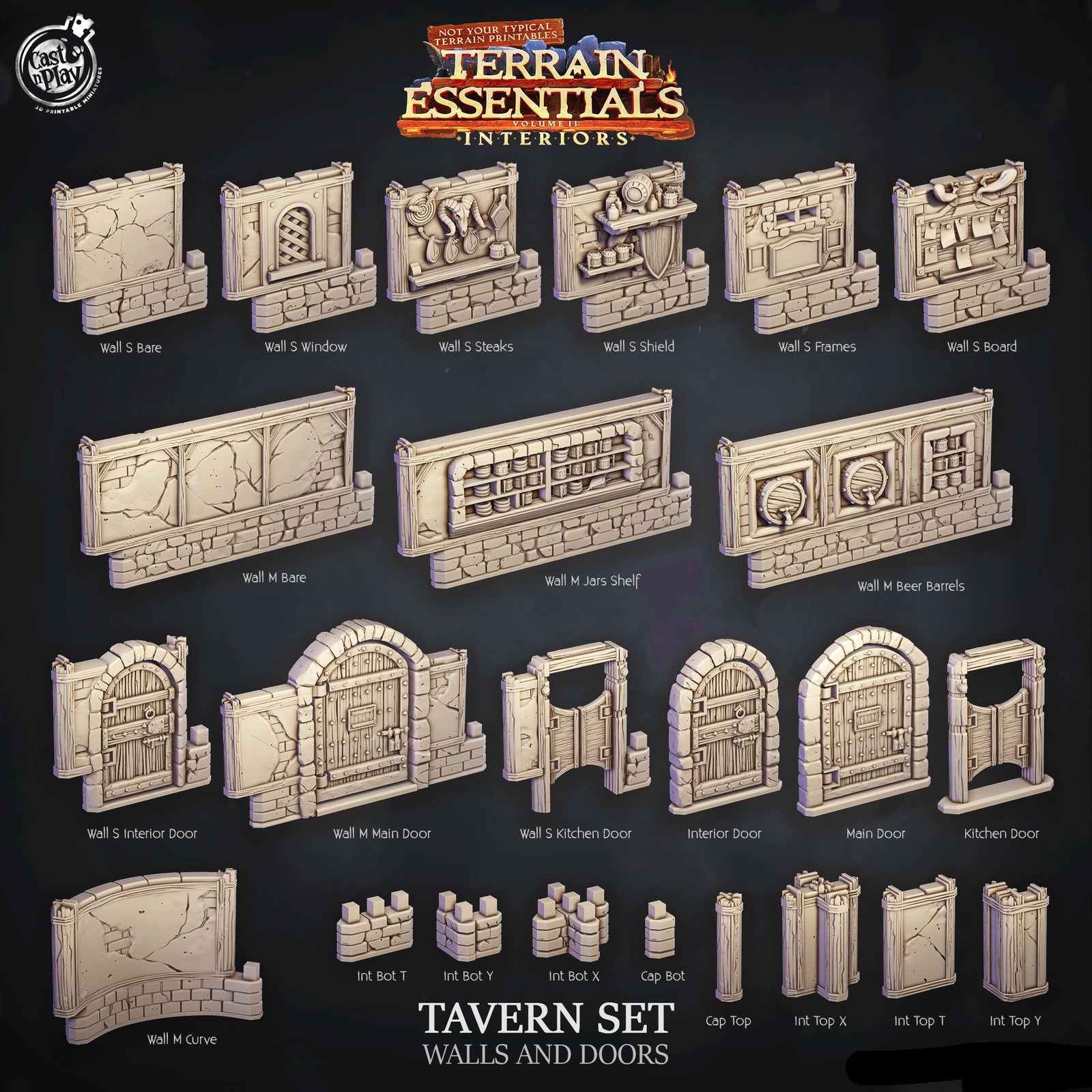 Tavern Walls and Doors