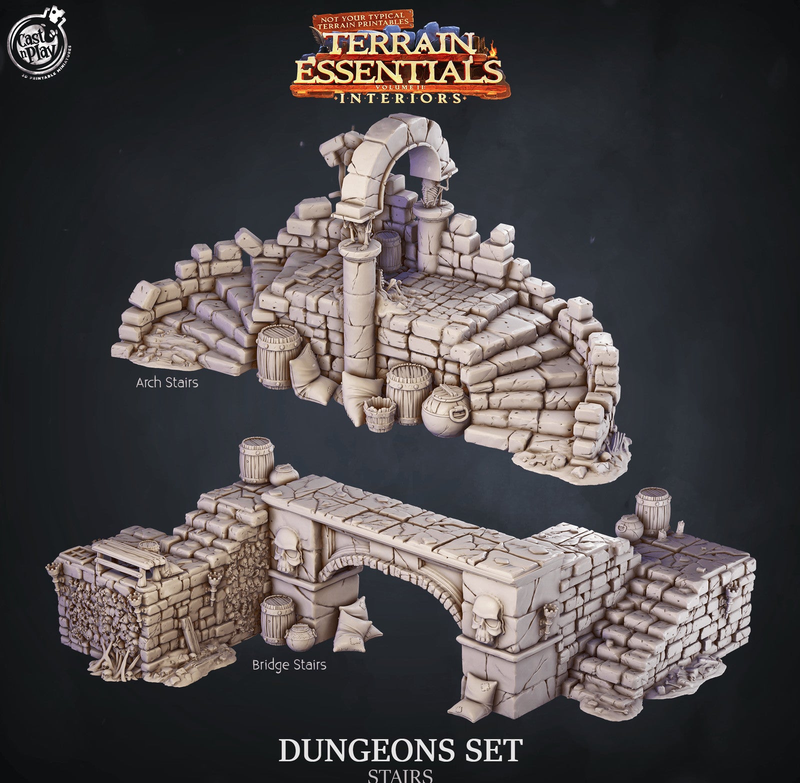 Dungeons Stairs and Stairways