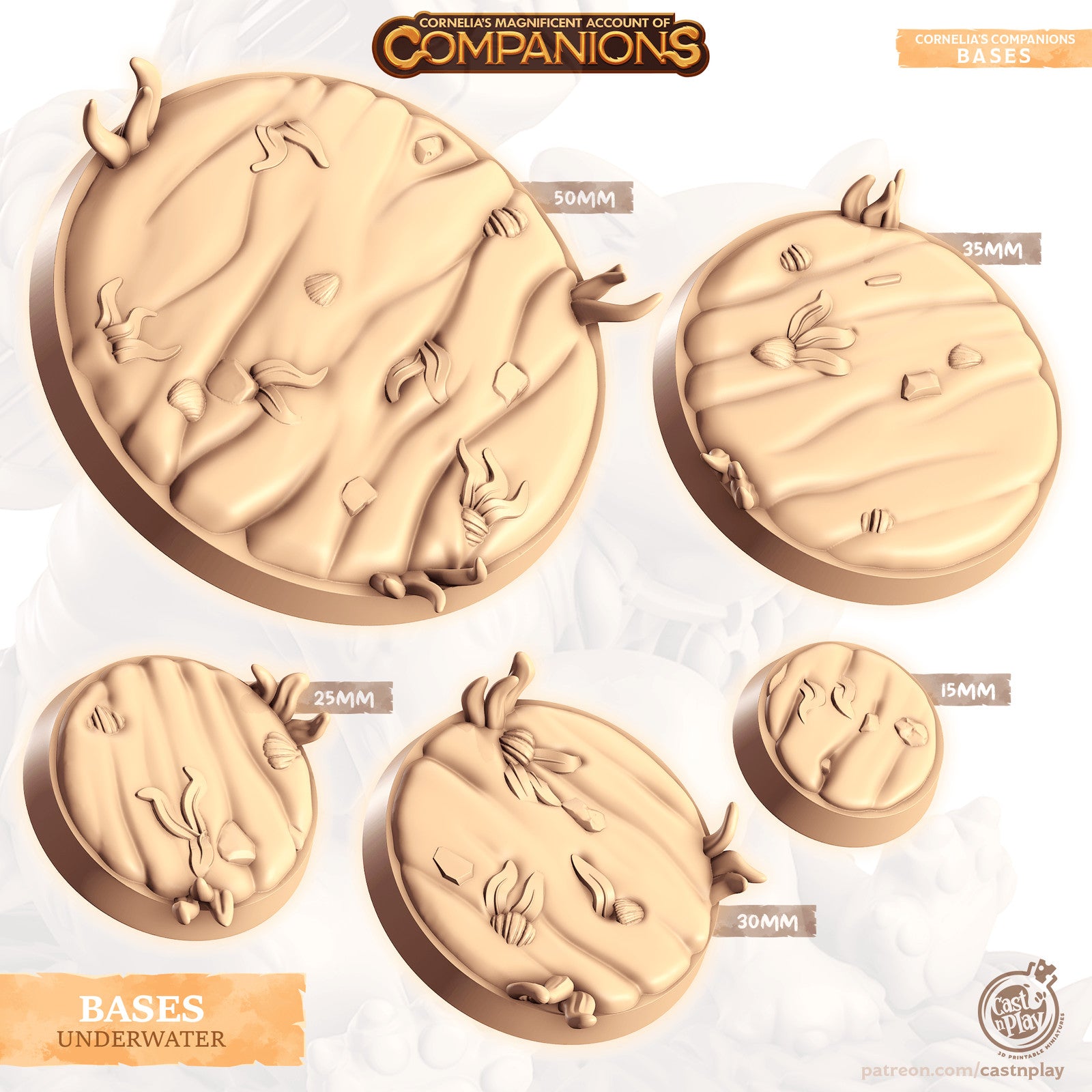 Cast n Play Underwater Companion's Bases Master Pack