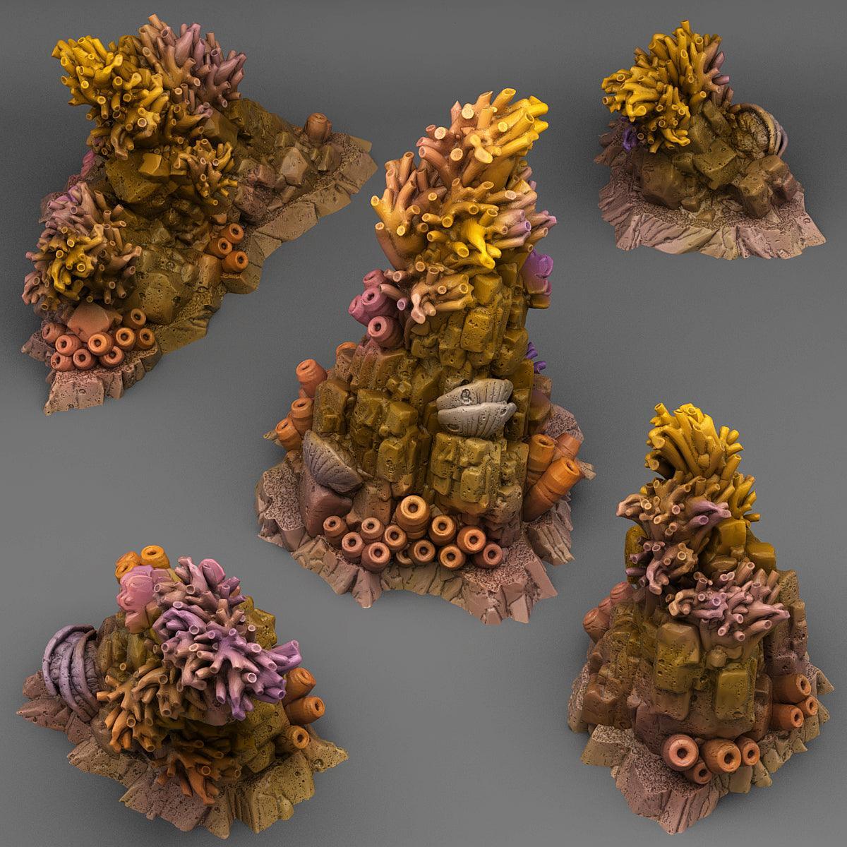 Mystical Coral Rocks