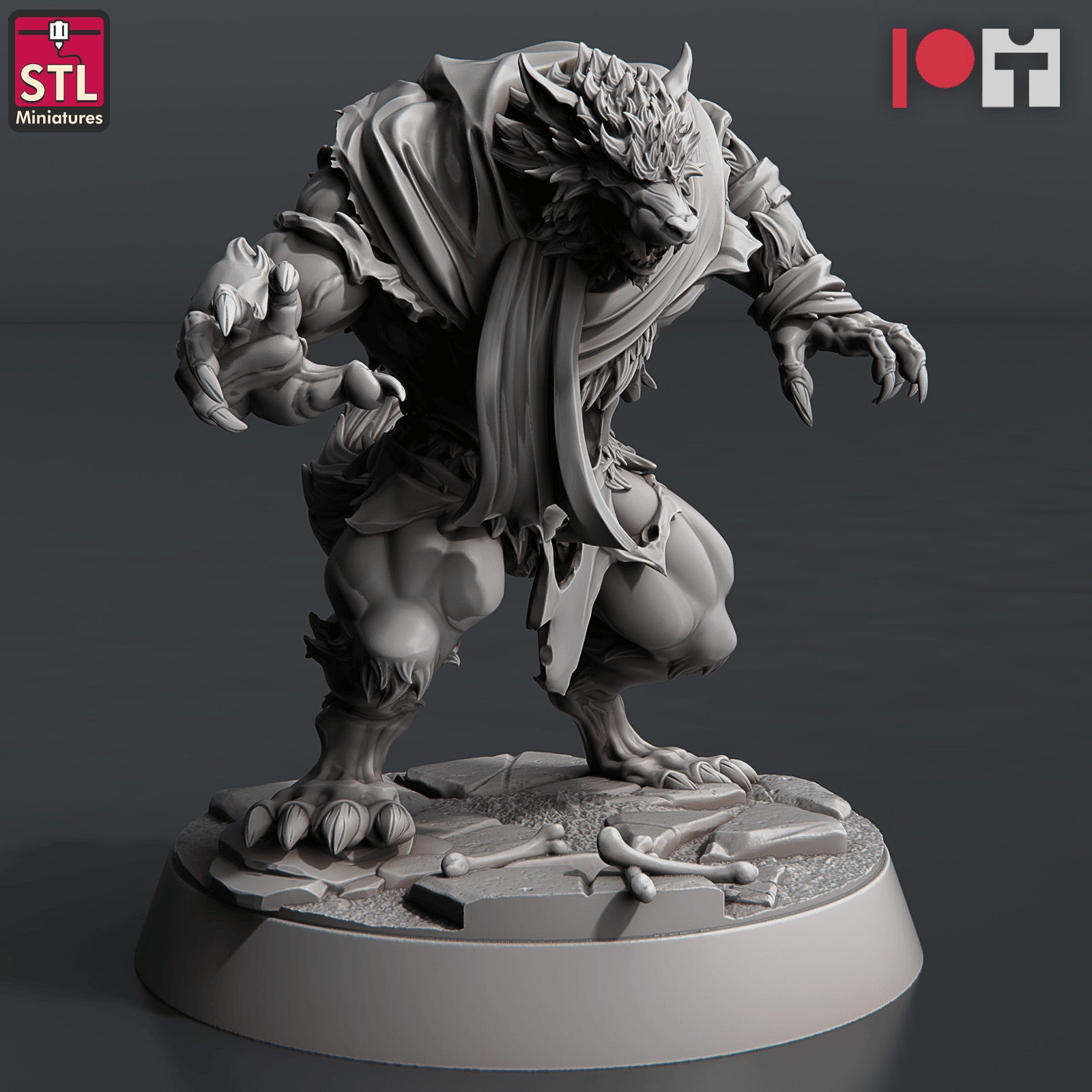 Werewolf miniature B