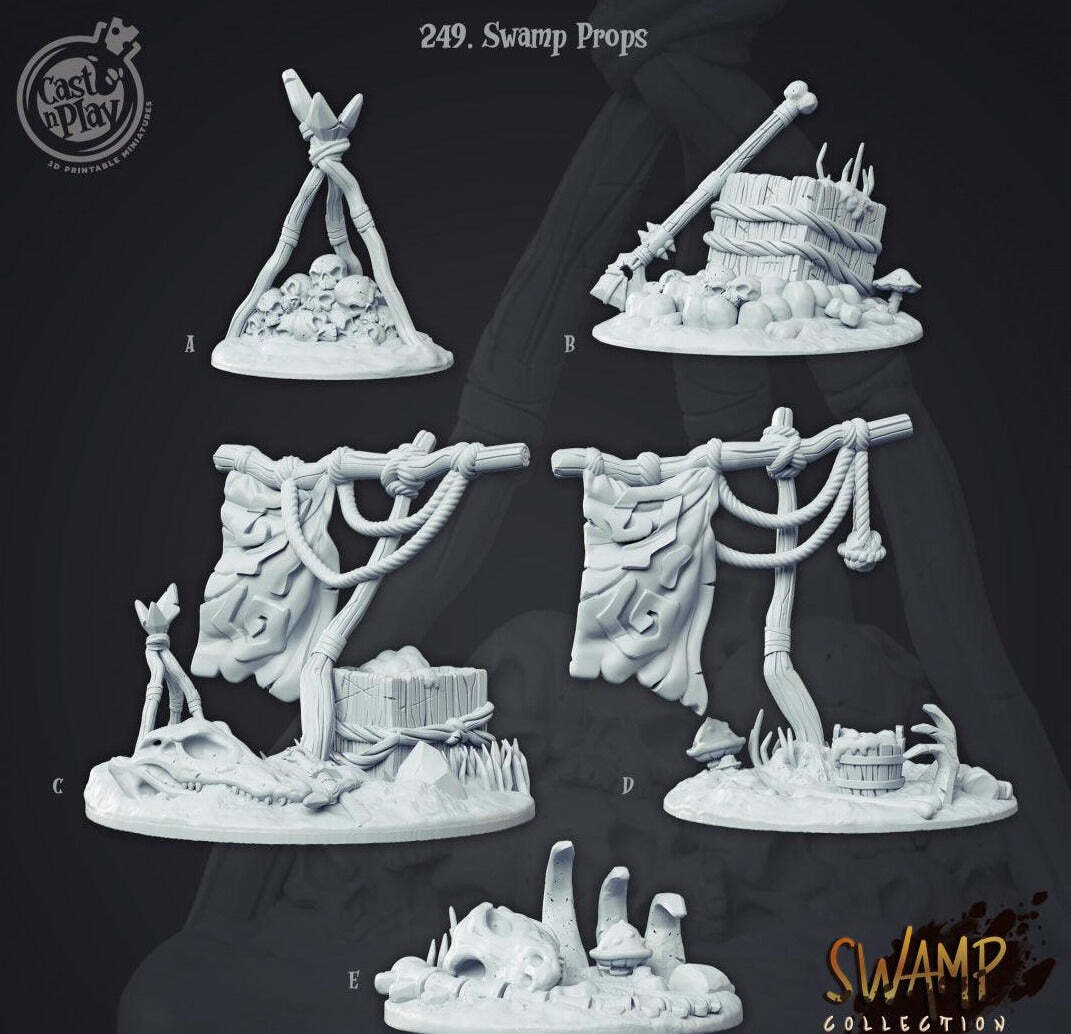 Swamp Props Swamp Collection