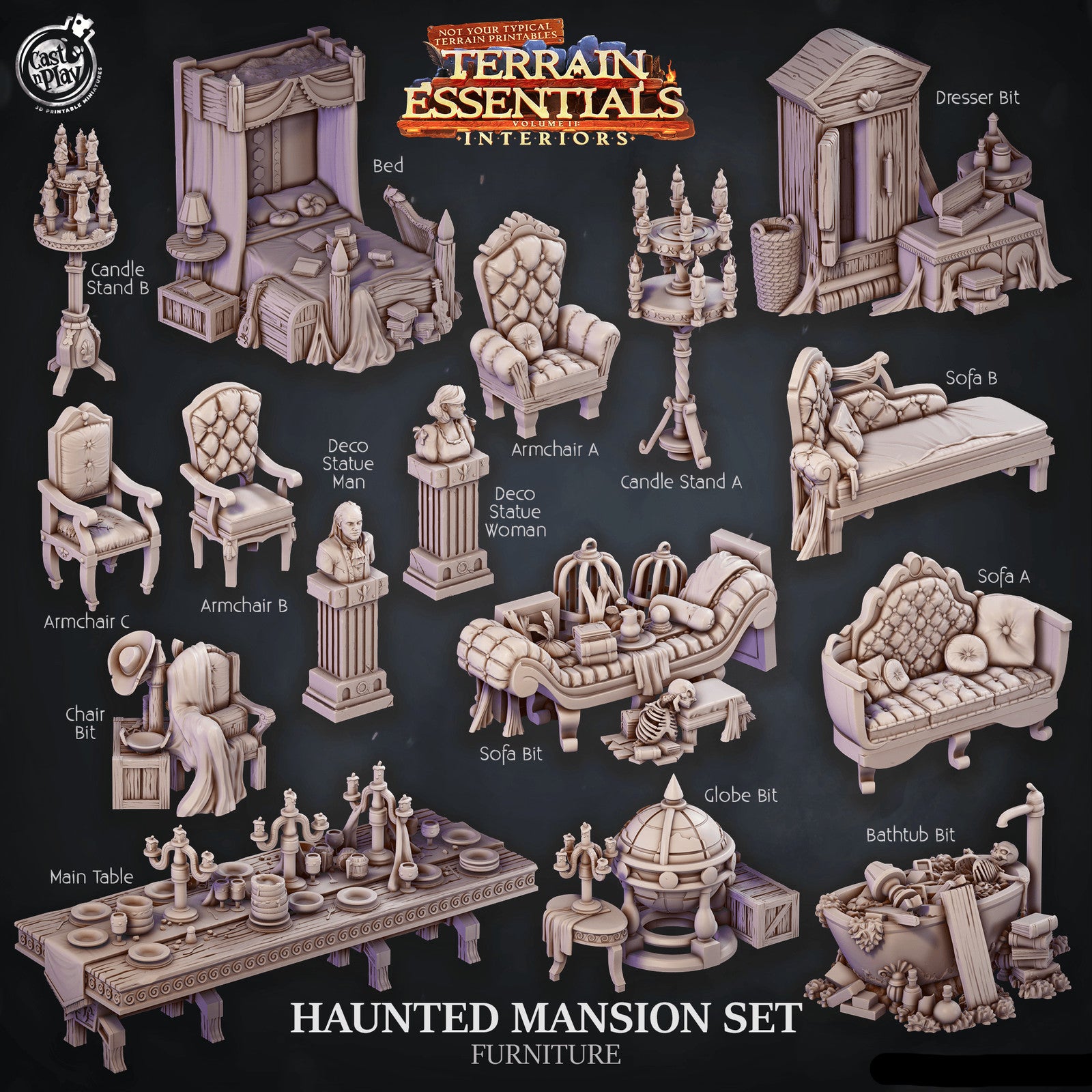 Haunted Mansion Furniture