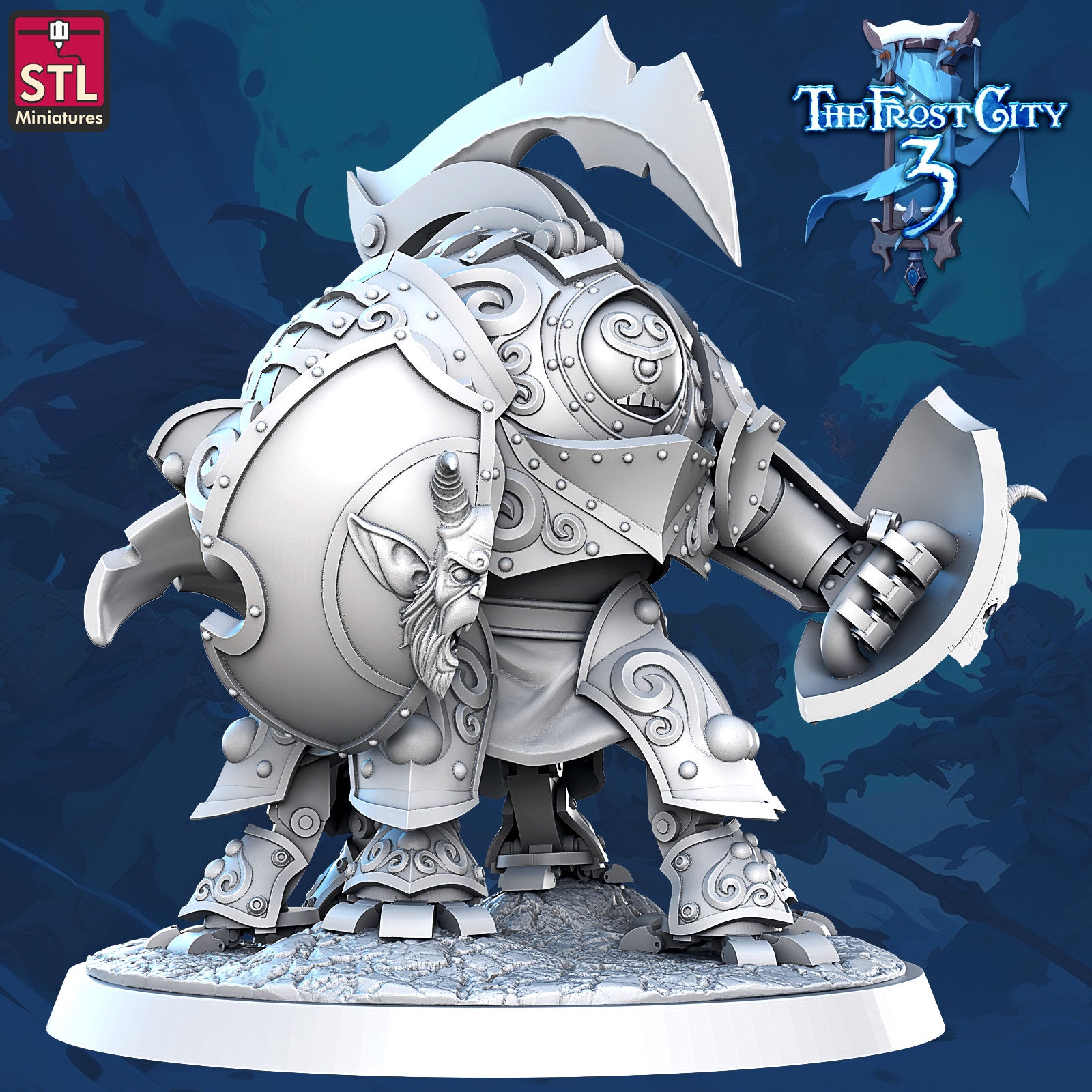 Guardian Construct 28mm resin miniature, unpainted