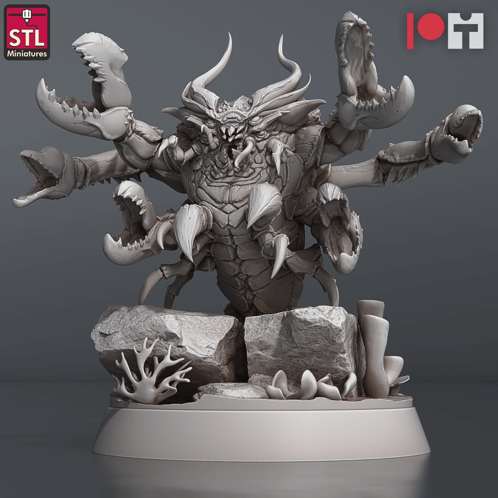 Dark Waters Crab B 28mm miniature