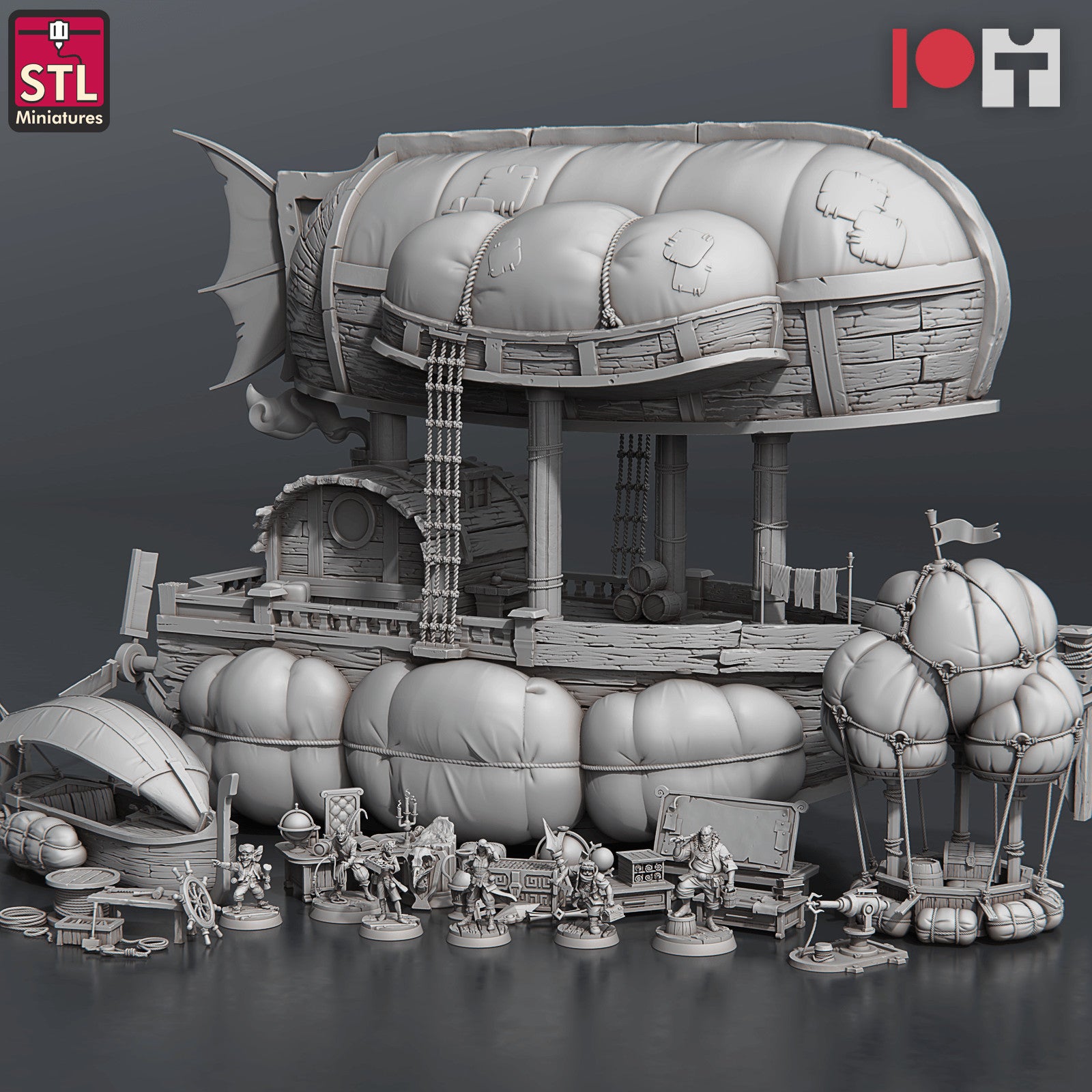 Airship miniature model