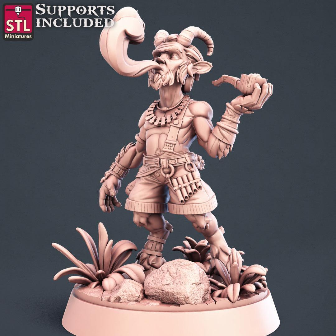 Satyr figures miniatures