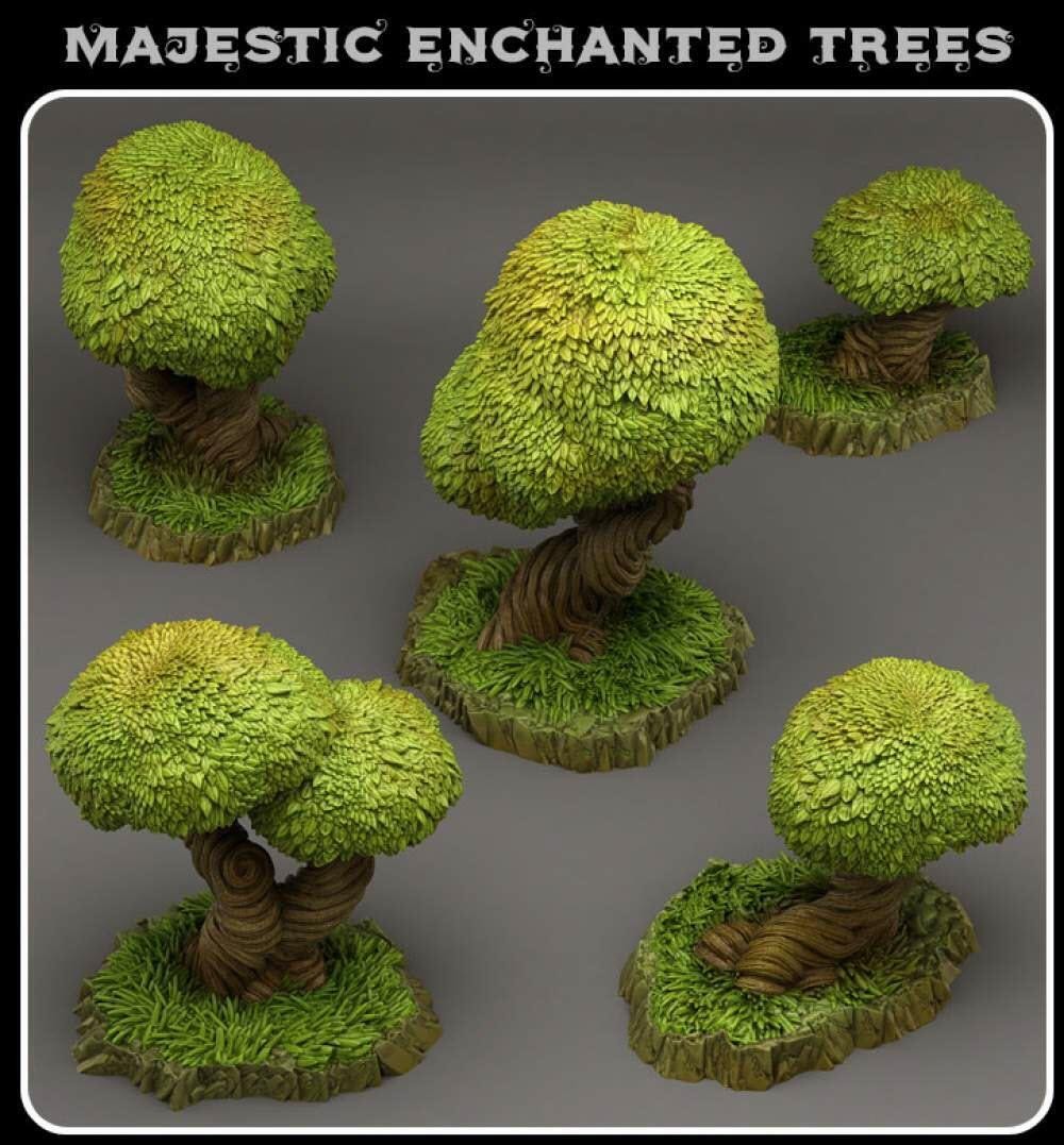 Majestic Enchanted Trees