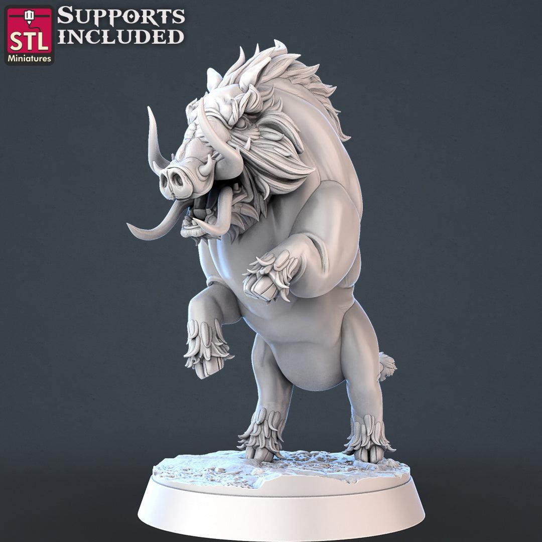 Wild boar miniature B