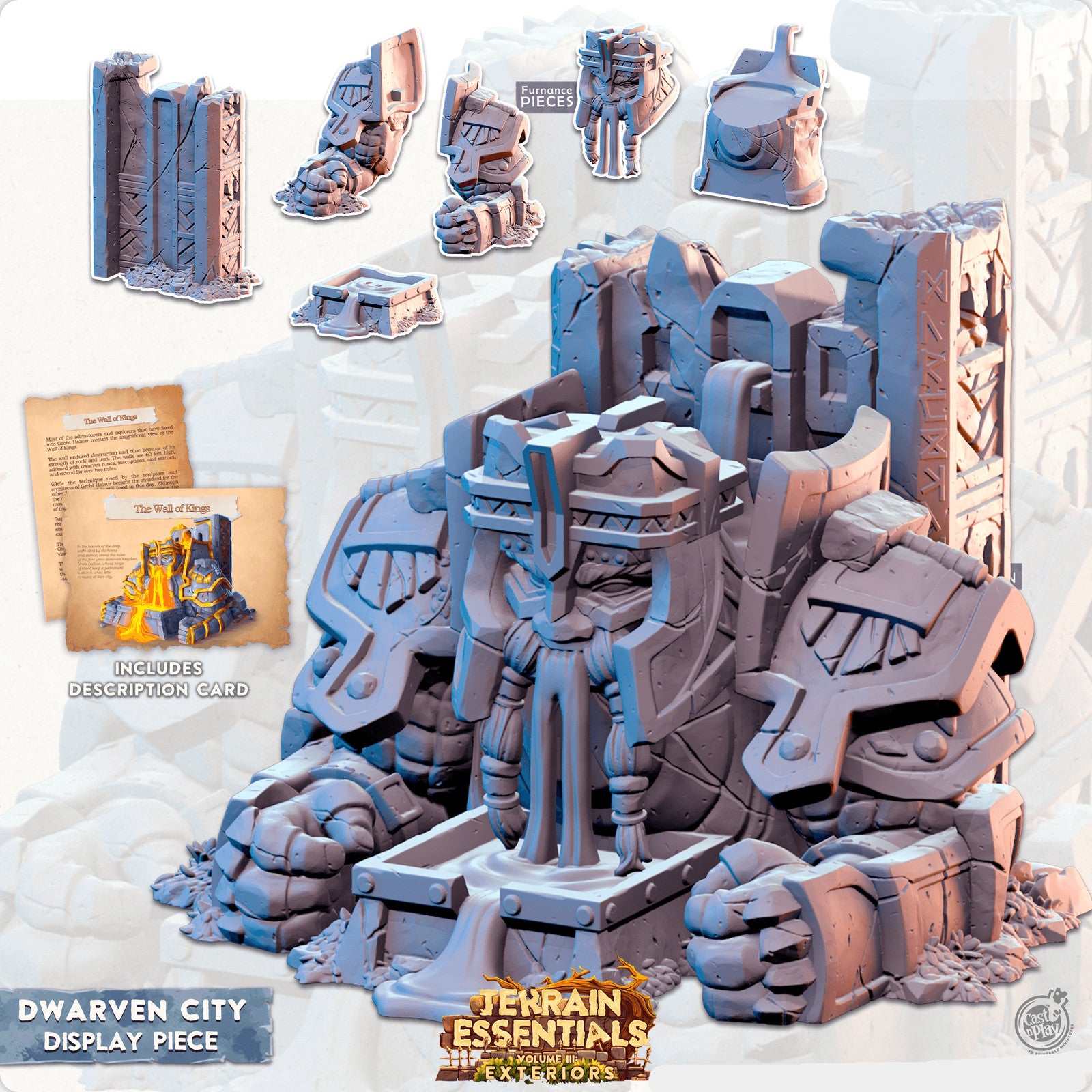 Vol III Exteriors Dwarven City Set