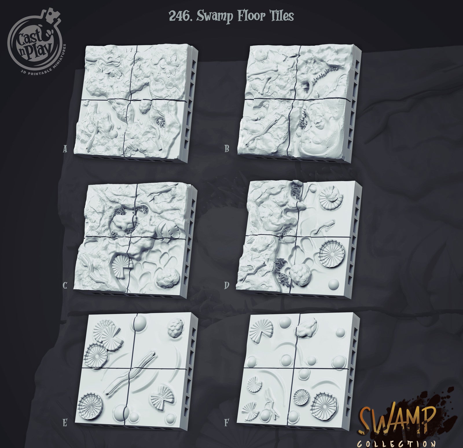 Swamp Floor Tiles Terrain Set