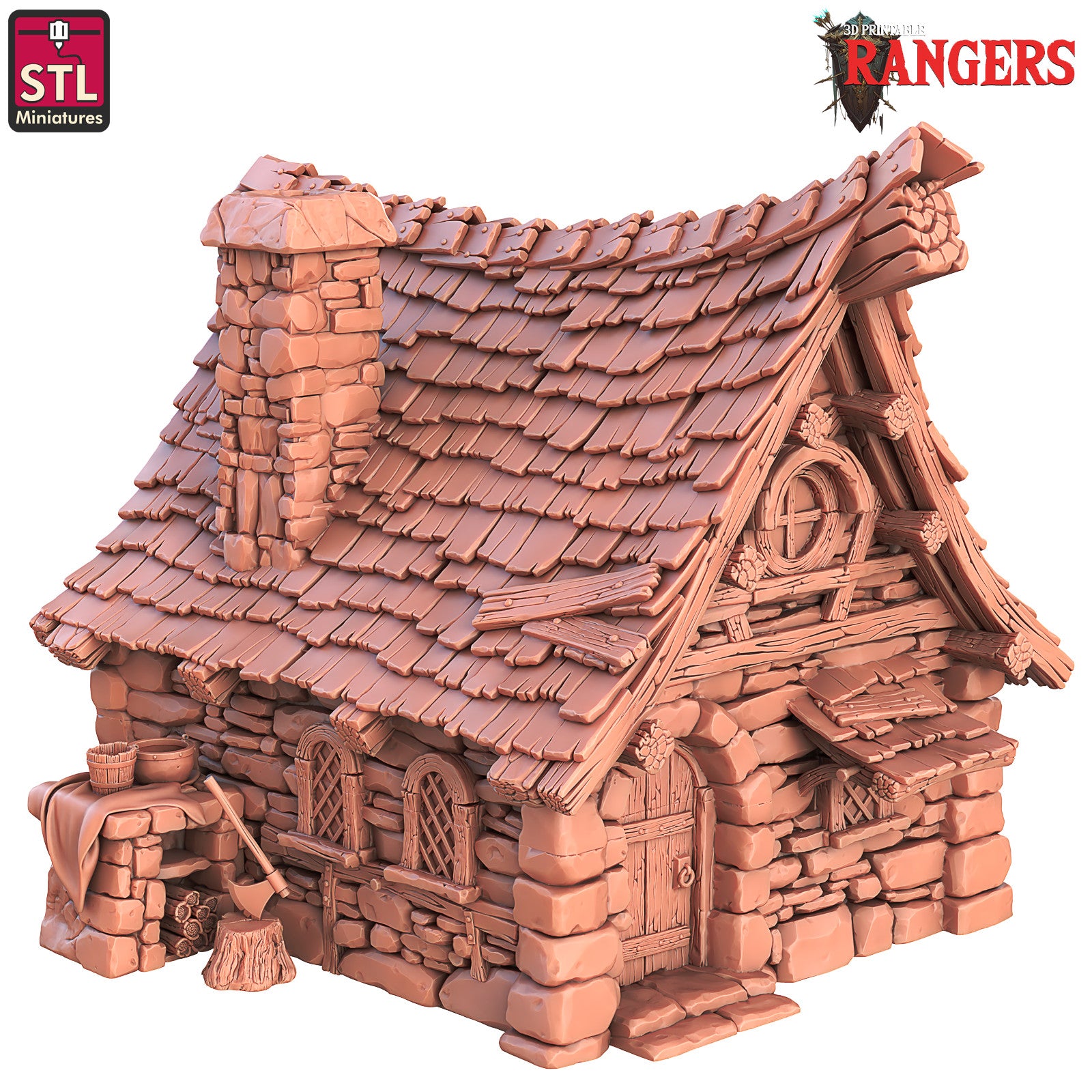 Small house 28mm terrain