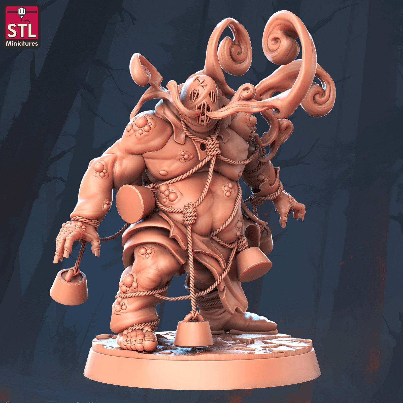 Bogman 28mm resin miniature