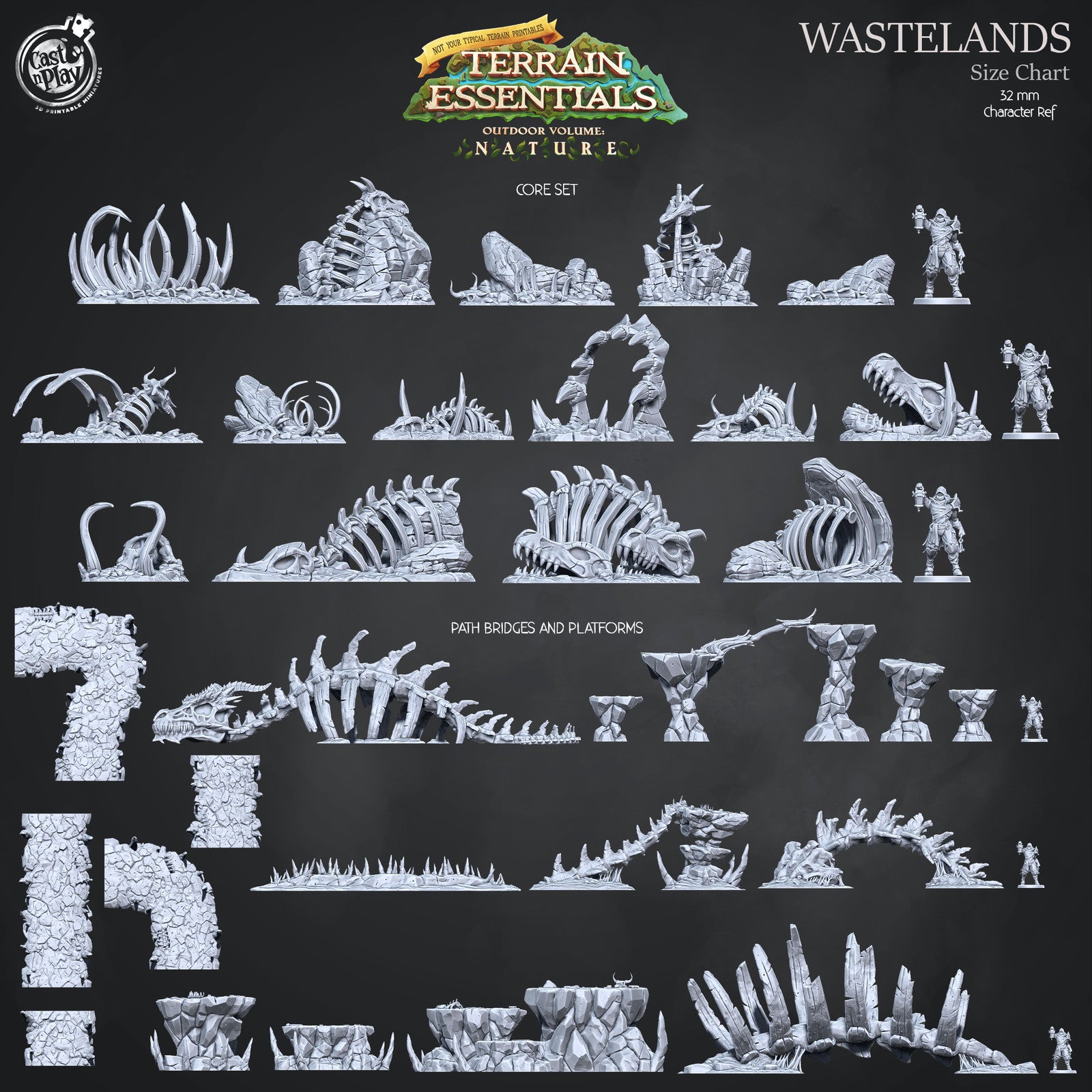Nature Wastelands Terrain - Path