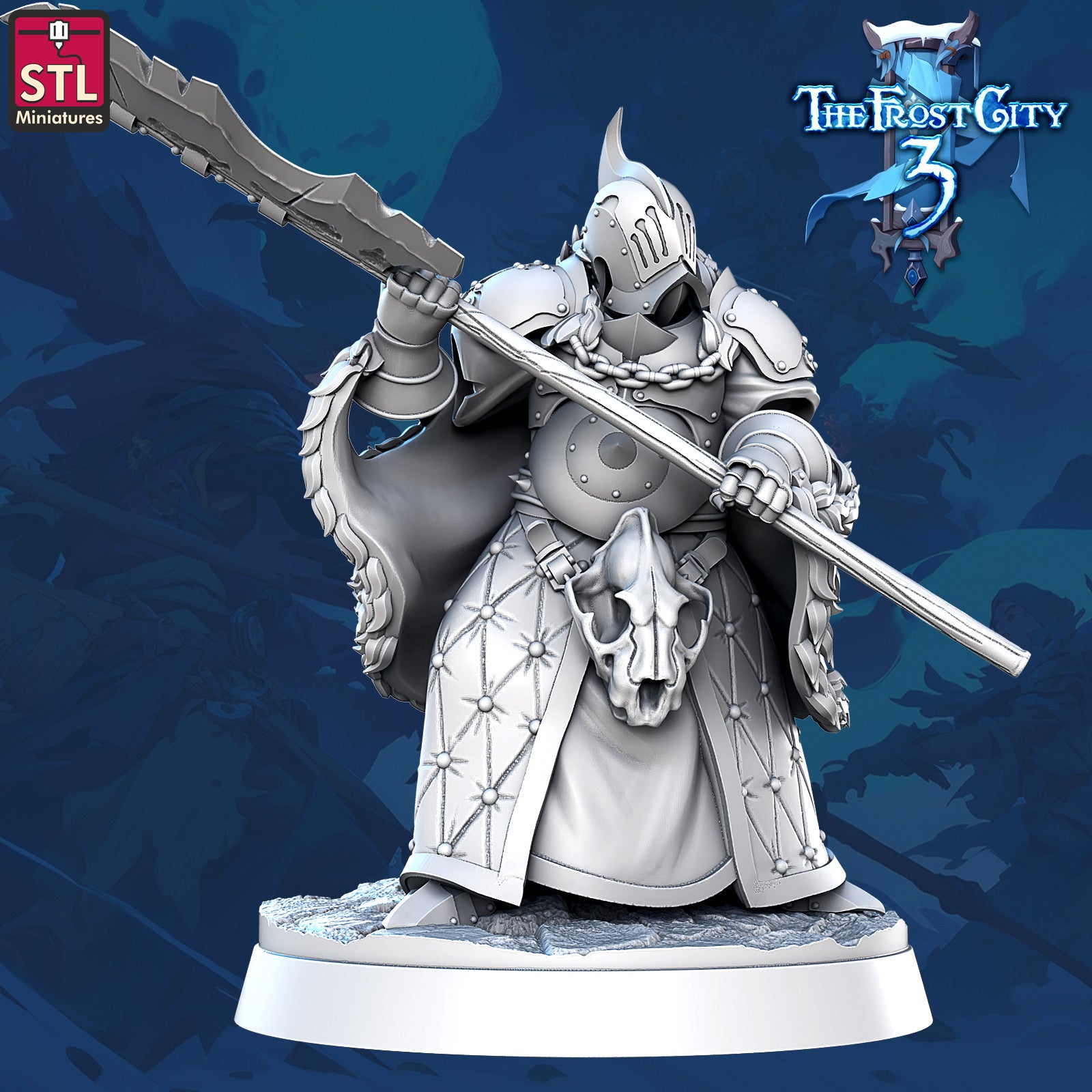 Wraith Knight 28mm resin miniature