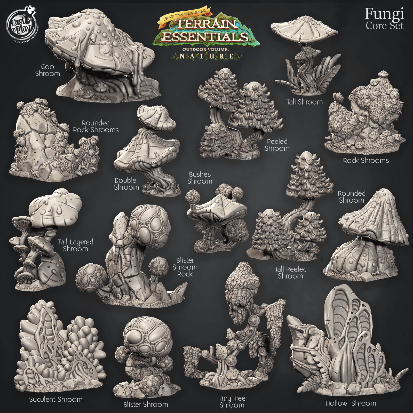 Fungi Core Set Fungi Terrain Set