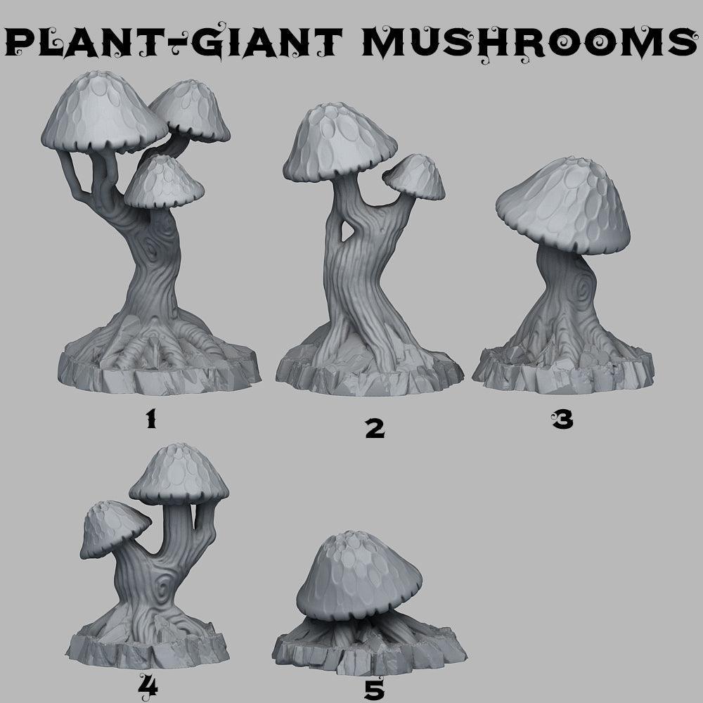 Giant Mushrooms