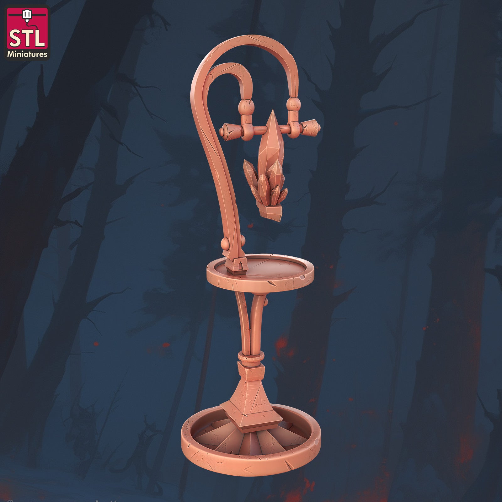 Crafting sticks and staff pot 28mm scenery