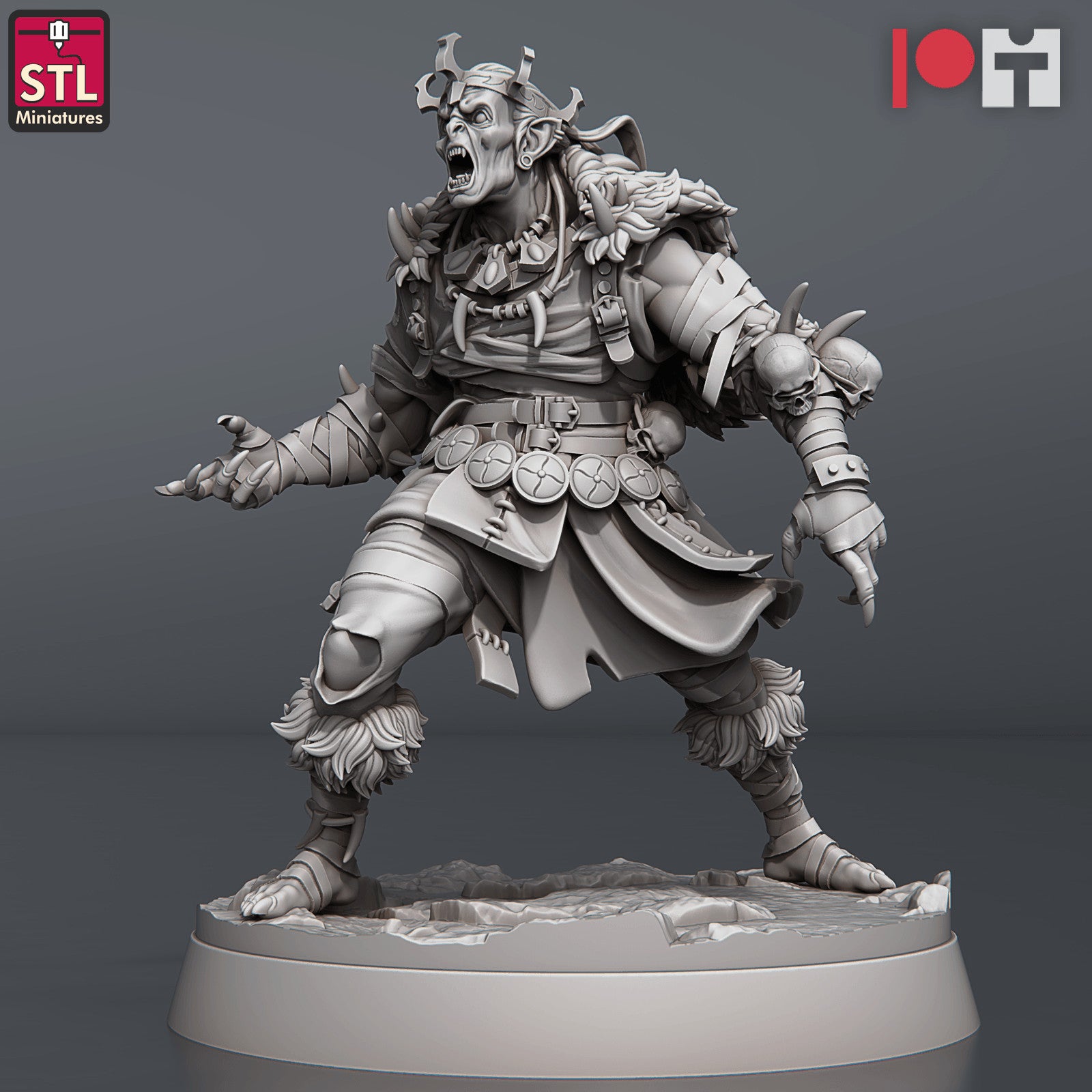 Ghoul King 28mm miniature