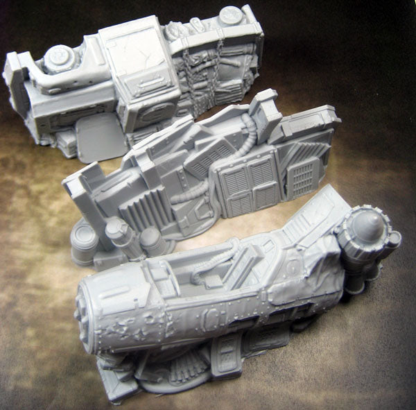 Scrap Yard - Barricades - Set of 3