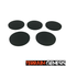 2" Magnetic Circular Bases | Pack of 5 | Large Size