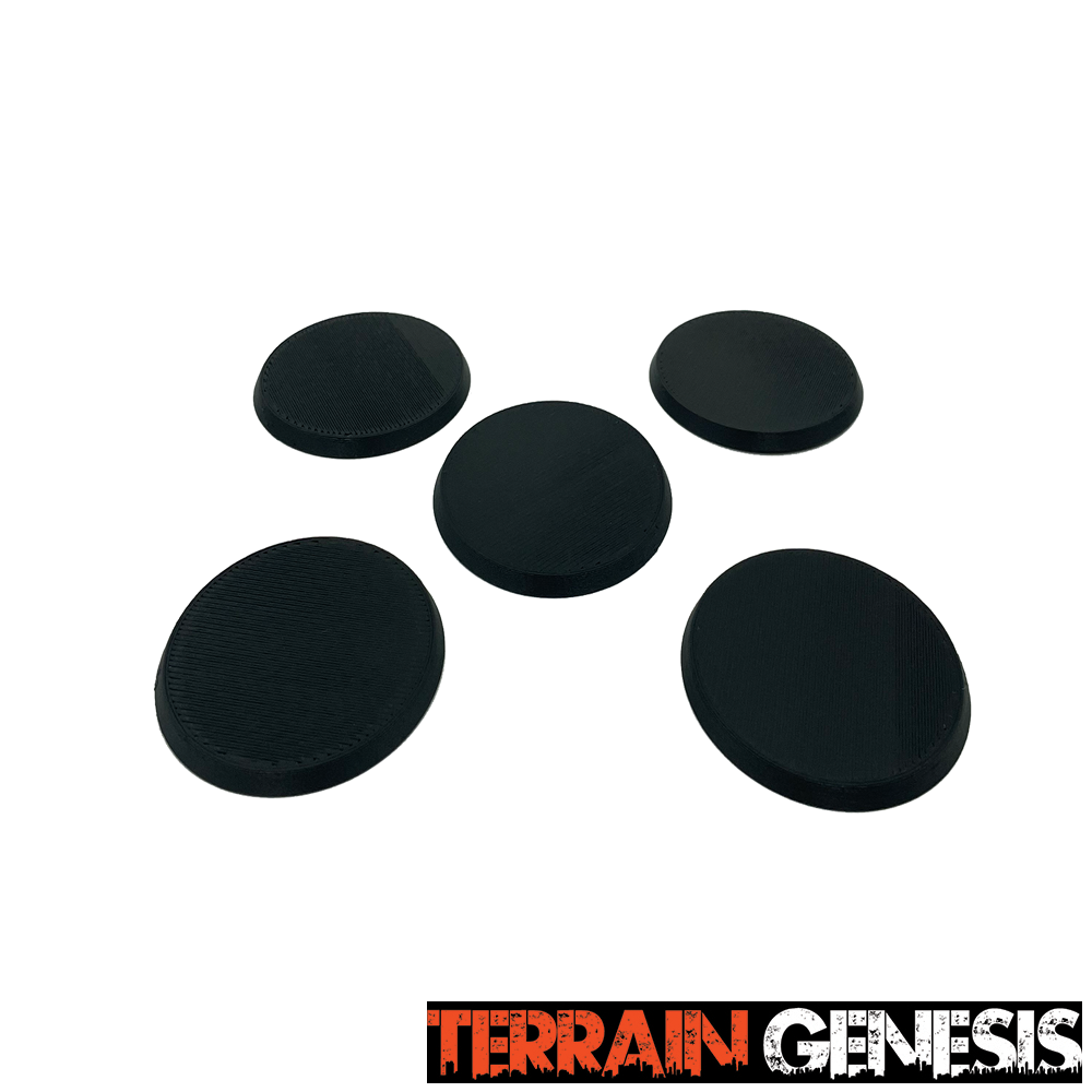 60mm Beveled Round Bases