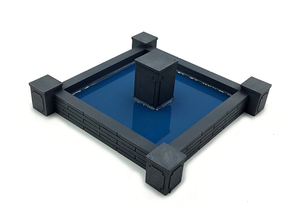 Large Town Square Fountain