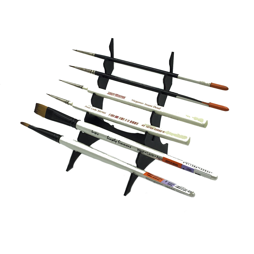 Desktop Paintbrush Stand - 6 Brushes