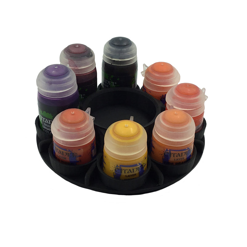 Spinning Paint Pot Caddy for Citadel Paints